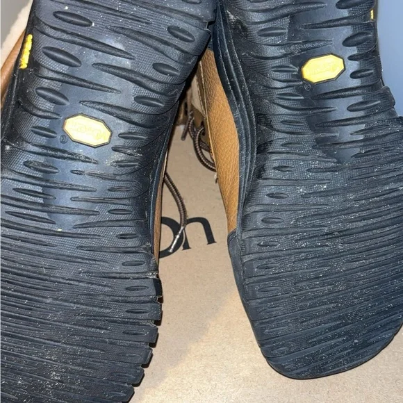 UGG Tan and Black Ankle Boots - Picture 5 of 7